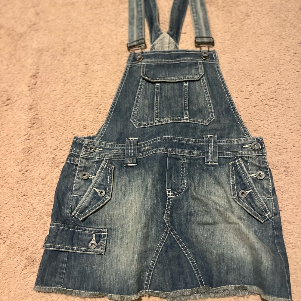 Tommy Hilfiger Jeans Women Junior Dress skirt Overall size 7